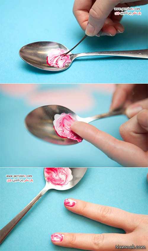 قاشق وسیله ای که در امور آرایشی کمک کننده است