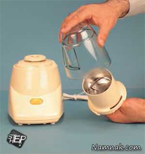 بهترین روش تمیز کردن آسیاب برقی