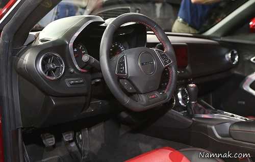 نمایی از داخل کابین شورلت کامارو 2016 شورلت کامارو 2016