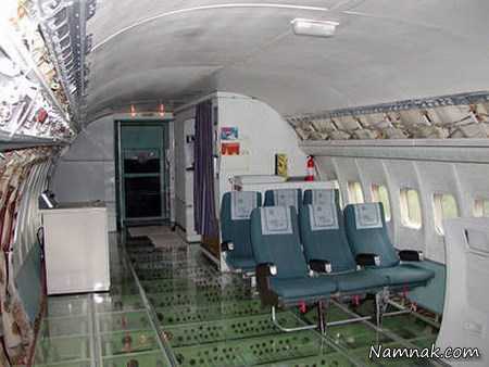 زندگی درون هواپیما