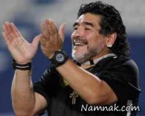 مراسم ازدواج مارادونا