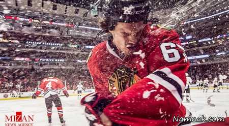 هاکی روی یخ جالبترین تصاویر ورزشی
