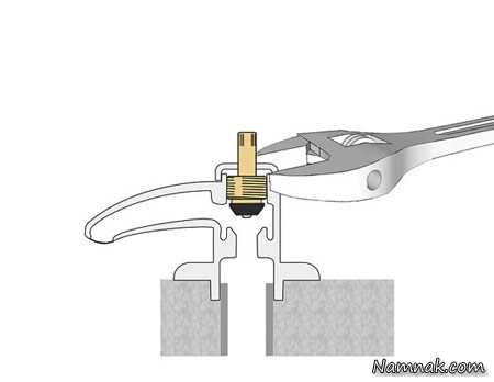 تعویض واشر شیر آب 