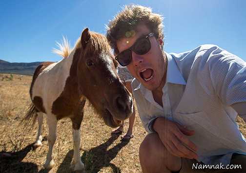 سلفی های جالب با حیوانات