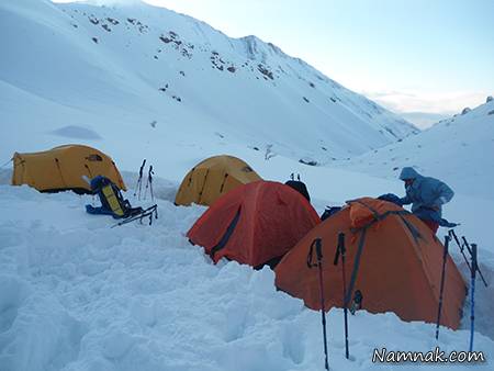 چگونگی کمپ زدن در برف و فصل زمستان کمپ زدن