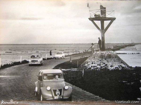 جاده ایی اسرارآمیز که هر روز ناپدید می شود جاده