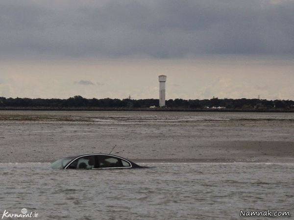 جاده ایی اسرارآمیز که هر روز ناپدید می شود جاده