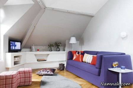 رنگ مناسب برای فضاهای کوچک رنگ