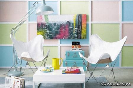 رنگ مناسب برای فضاهای کوچک رنگ