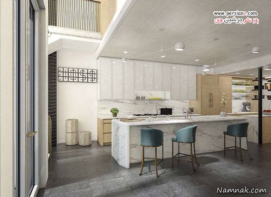 دکوراسیون منزل مجری آمریکایی رایان سیکرست رایان سیکرست