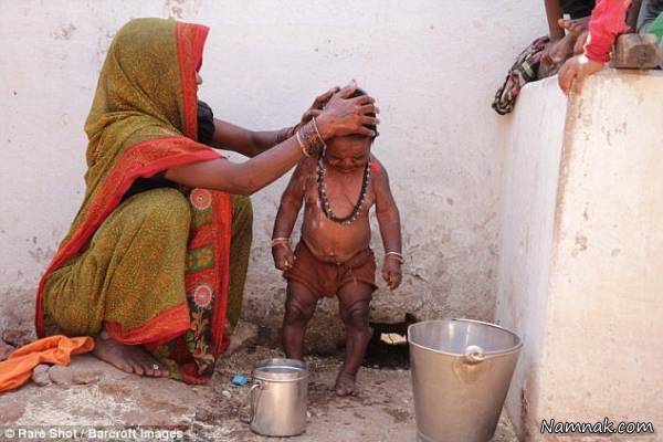 مرد 50 ساله به اندازه کودک 5 ساله مرد 50 ساله