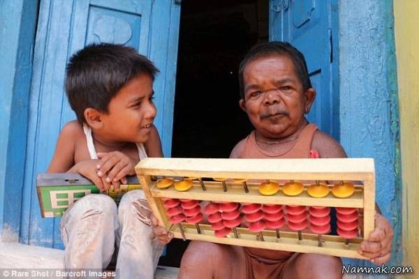 مرد 50 ساله به اندازه کودک 5 ساله مرد 50 ساله