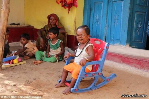 مرد 50 ساله به اندازه کودک 5 ساله مرد 50 ساله