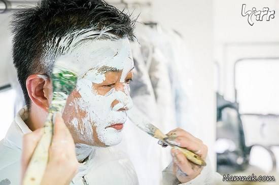 مرد نامرئی که در هرچیزی پنهان می شود مرد نامرئی