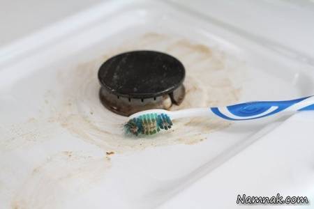 تمیزکاری با مسواک کاربرد مسواک در خانه داری