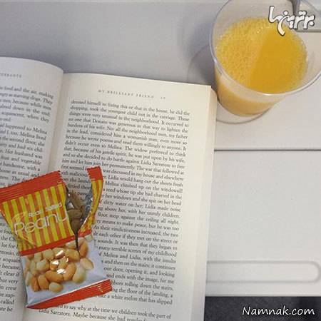 غذاهای قبل از پرواز