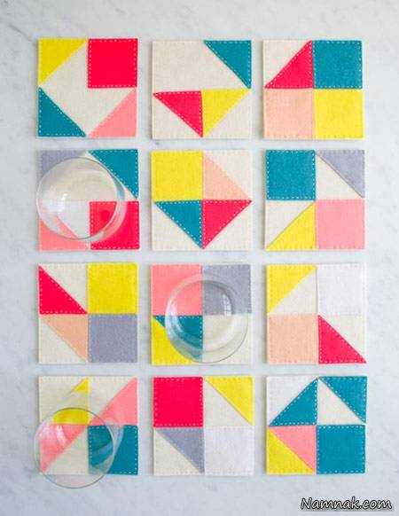 زیر لیوانی فانتزی زیر لیوانی