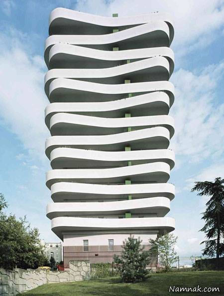 بالکن های وسیع