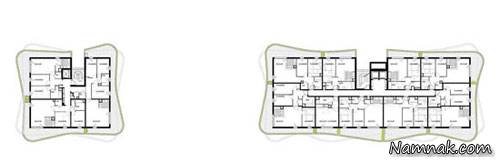 بالکن های وسیع