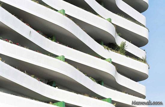 بالکن های وسیع