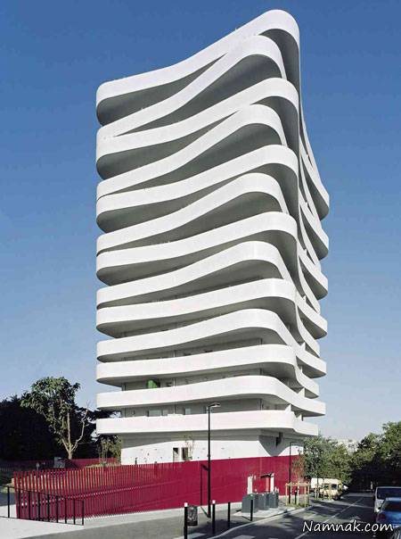 بالکن های وسیع