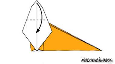 کاردستی شیر با کاغذ