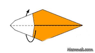 کاردستی شیر با کاغذ