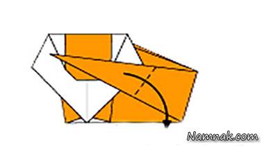 کاردسنی شیر با کاغذ