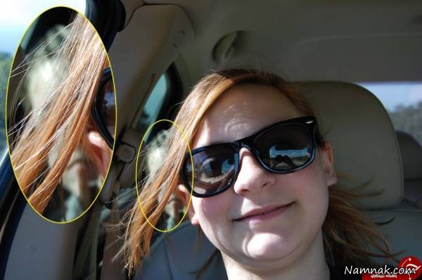 سلفی دختر 13 ساله با یک روح عکس سلفی