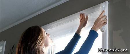 روش های فوری برای عایق کردن در و پنجره در روزهای سرد عایق کردن در و پنجره