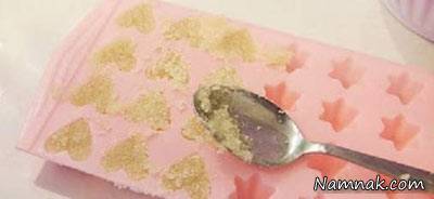 آموزش درست کردن قند قلبی شکل قند