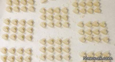 آموزش درست کردن قند قلبی شکل قند