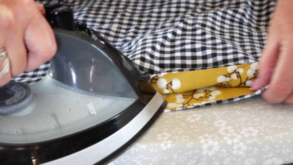 آموزش تصویری دوخت جیب به لباس