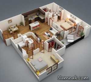 آپارتمان دوخوابه