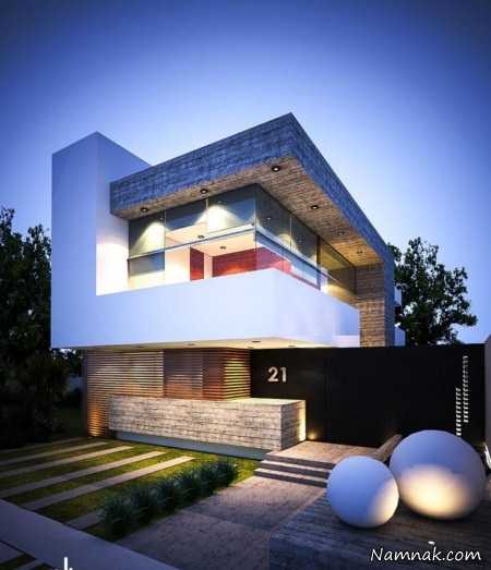 ساختمان های مدرن جدید