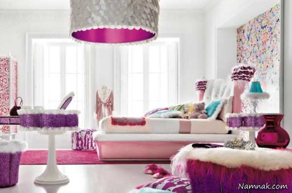 اتاق دخترانه نوجوان