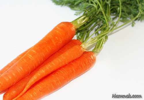 هویج برای چشم