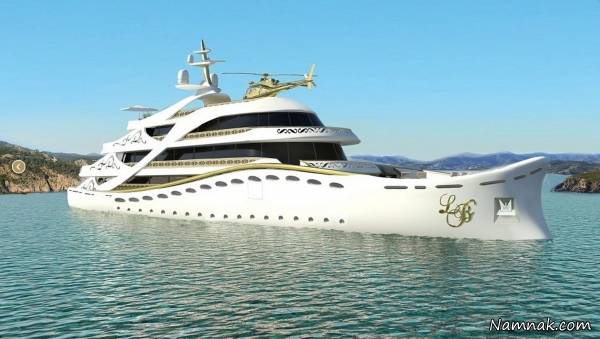 قایق لوکس طلایی لوکس طلایی