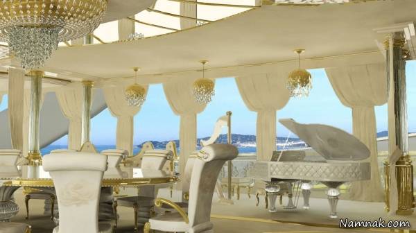 دکور لوکس طلایی لوکس طلایی