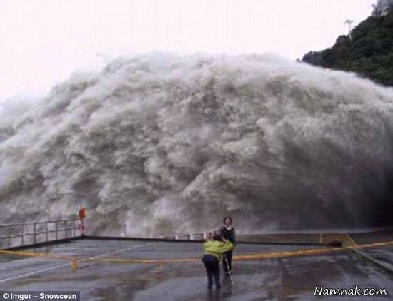 عکس های دیدنی یک لحظه قبل از وقوع حادثه عکس های دیدنی