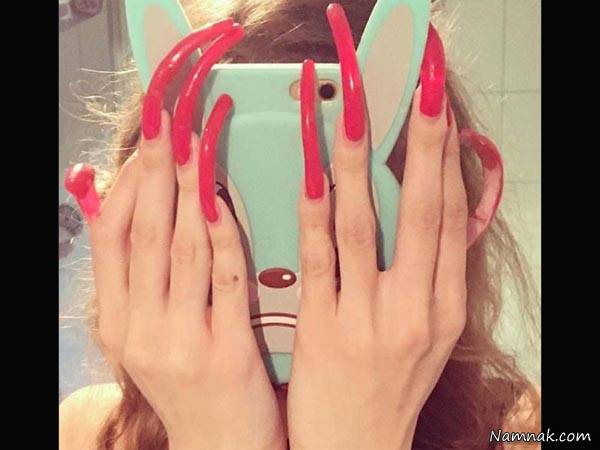 ناخن های بلند