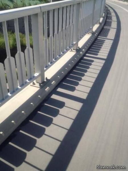 سایه های جالب در خیابان سایه های جالب