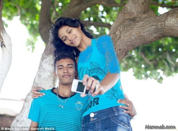 عجیب ترین عروس و داماد دنیا