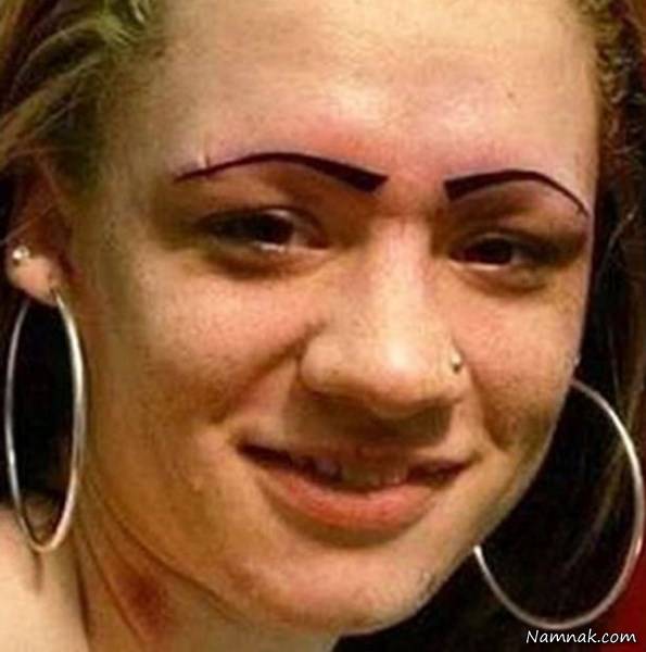 عکس ابرو عجیب ابرو عجیب