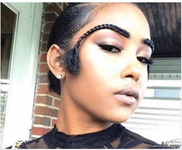 ابروی عجیب و خنده دار ابروی عجیب