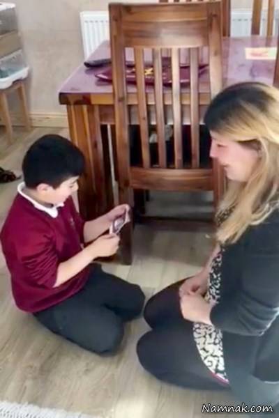 خبر بارداری مادر