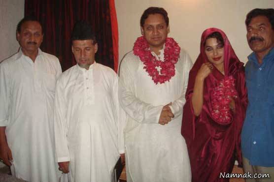 عکسهای عروسی بازیگر زن