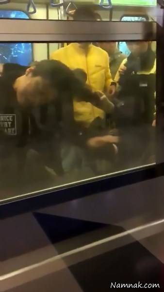 دعوای زنان در مترو