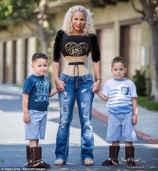 عکس زن عاشق کمر باریک شدن کمر باریک شدن