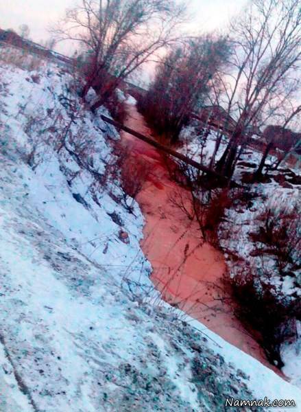 رودخانه رنگ خون 